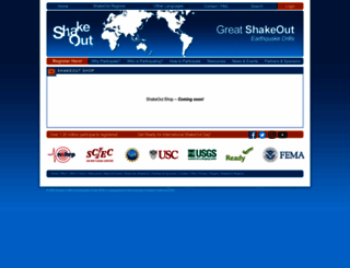 shakeoutshop.com screenshot