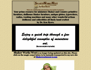 shakerworkswest.com screenshot