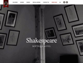 shakespeare.lt screenshot