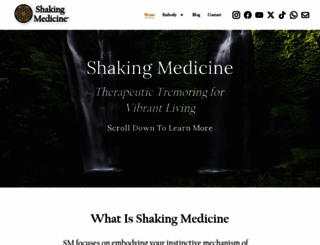 shakingmedicine.com screenshot