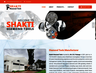 shaktidiamondtools.com screenshot