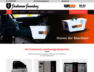 shalimarfoundry.co.in screenshot