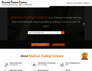 shalimartradingcompany.com screenshot