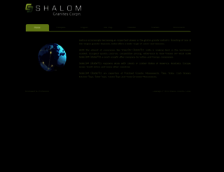 shalomgranites.com screenshot