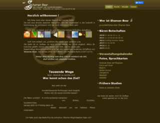 shamanbear.com screenshot