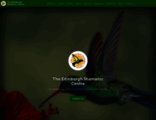 shamaniccentre.com screenshot