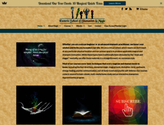 shamanschool.com screenshot