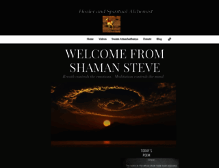 shamansteve.net screenshot