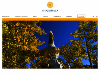 shambhala.org screenshot