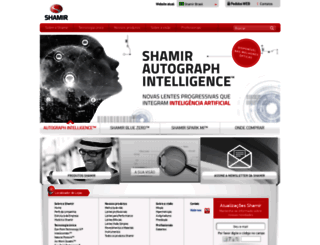shamir.com.br screenshot