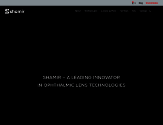 shamir.com screenshot