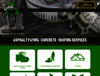 shamrockasphalt.com screenshot