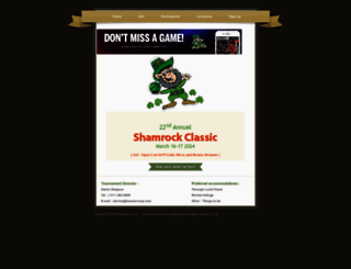 shamrockclassic.co screenshot