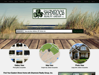 shamrockrealtygroup.com screenshot