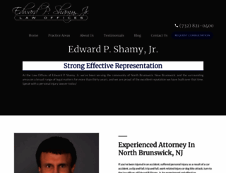 shamylaw.com screenshot
