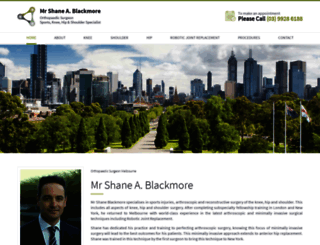 shaneblackmore.com screenshot
