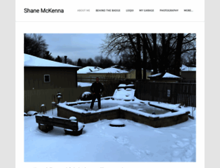 shanebmckenna.com screenshot