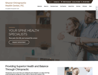 shanerchiro.com screenshot