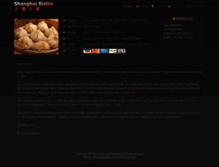 shanghai-bistro.com screenshot