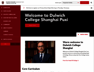 shanghai-puxi.dulwich.org screenshot