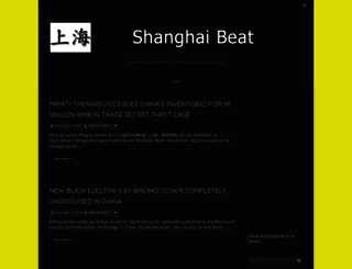 shanghaibeat.com screenshot