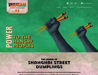 shanghaistreetdumplings.co.nz screenshot