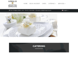 shangri-la-catering.com screenshot