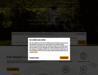 shangri-la.com screenshot