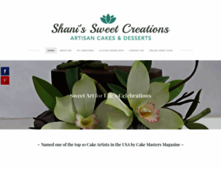 shanissweetcreations.com screenshot