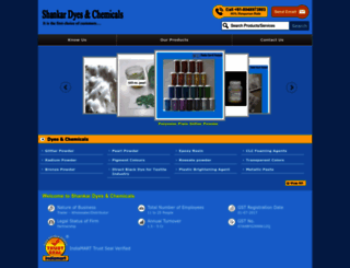 shankardyes.com screenshot