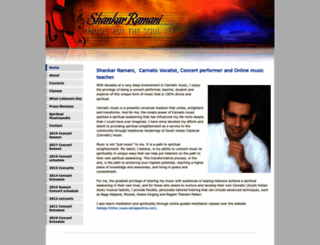 shankarramani.com screenshot