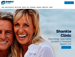 shankleclinic.com screenshot