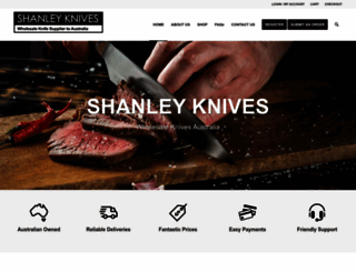 shanleyknives.com.au screenshot