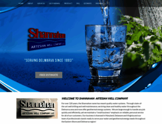 shannahanwell.com screenshot