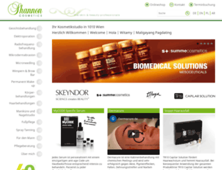 shannoncosmetics.at screenshot