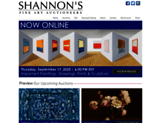 shannons.com screenshot