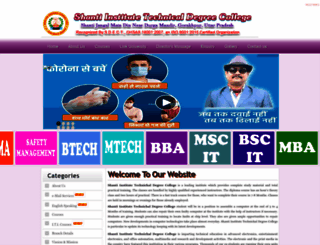 shanti-institute.com screenshot