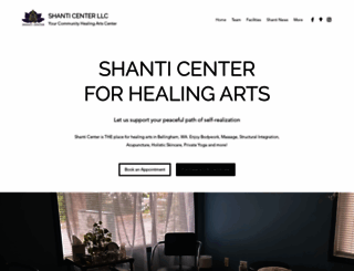 shanticenter.org screenshot