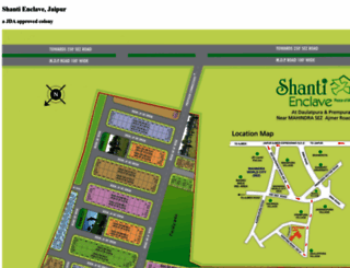 shantienclave.in screenshot