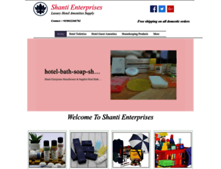 shantienterprisesindia.com screenshot