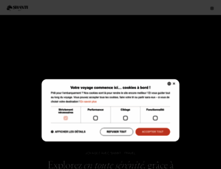 shantitravel.com screenshot