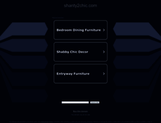 shanty2chic.com screenshot