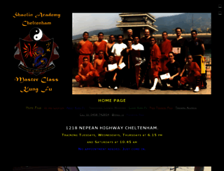 shaolin.com.au screenshot