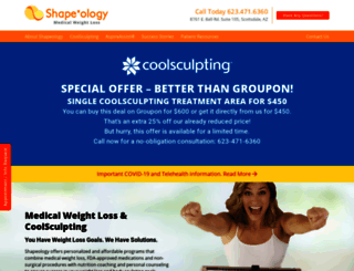 shapeologyaz.com screenshot