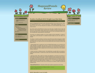 shapesandpounds-review-biz.blogspot.com screenshot
