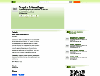 shapiro-swertfeger-llp.hub.biz screenshot