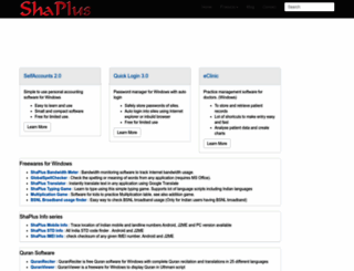 shaplus.com screenshot