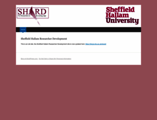 shardprogramme.wordpress.com screenshot