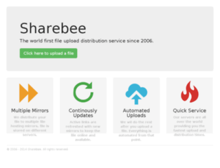 sharebee.com screenshot