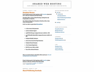 shared-web-hosting.blogspot.com screenshot